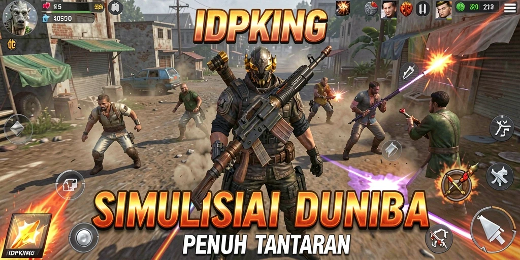 Screenshot gameplay IDPKING yang memukau dan interaktif.