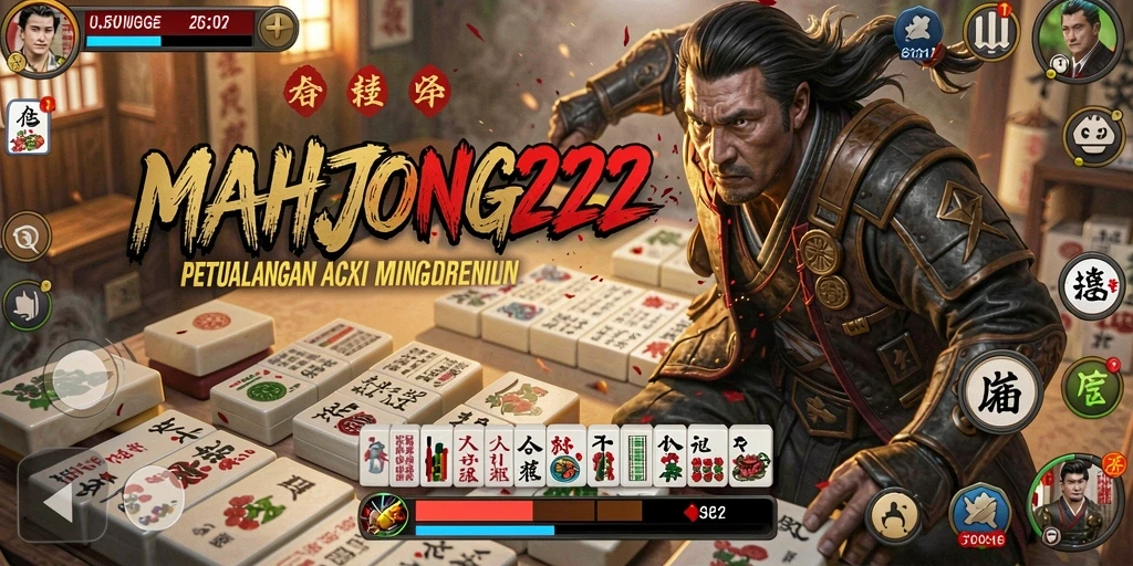 Tampilan gameplay seru dari MAHJONG222 yang penuh aksi.