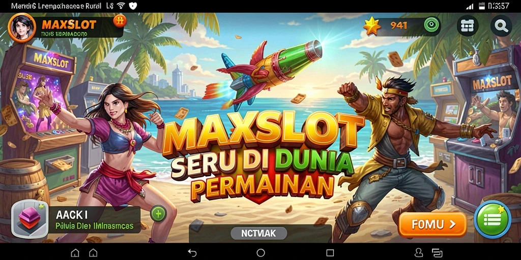 Tangkapan layar gameplay MAXSLOT yang penuh aksi.