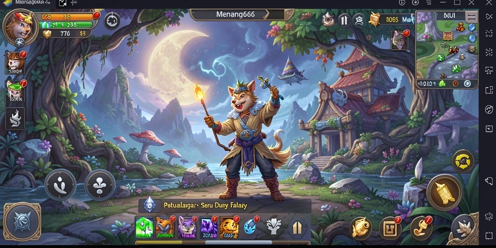 Tampilan menakjubkan gameplay dalam MENANG666 yang penuh petualangan.