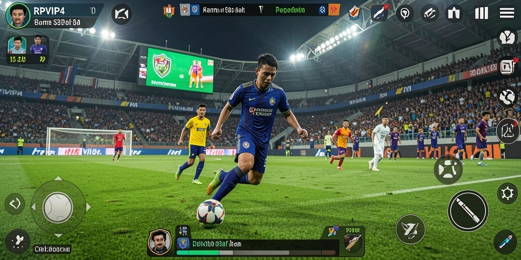 Gameplay seru di RPVIP4 dengan grafis menakjubkan.