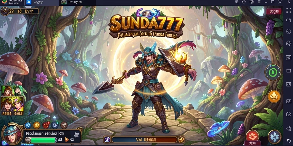Screenshot SUNDA777 menampilkan aksi permainan petualangan yang mendebarkan.